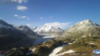 Archiv Foto Webcam Riederalp - Aletschgletscher 19:00
