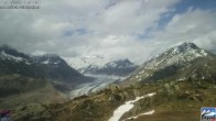 Archiv Foto Webcam Riederalp - Aletschgletscher 13:00