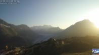 Archiv Foto Webcam Riederalp - Aletschgletscher 05:00