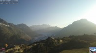 Archiv Foto Webcam Riederalp - Aletschgletscher 06:00