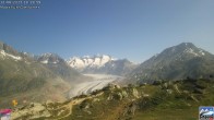 Archiv Foto Webcam Riederalp - Aletschgletscher 09:00
