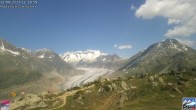 Archiv Foto Webcam Riederalp - Aletschgletscher 11:00