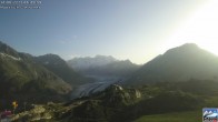Archiv Foto Webcam Riederalp - Aletschgletscher 06:00