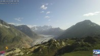 Archiv Foto Webcam Riederalp - Aletschgletscher 07:00