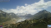 Archiv Foto Webcam Riederalp - Aletschgletscher 09:00
