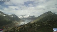 Archiv Foto Webcam Riederalp - Aletschgletscher 11:00