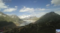 Archiv Foto Webcam Riederalp - Aletschgletscher 13:00