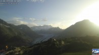 Archiv Foto Webcam Riederalp - Aletschgletscher 05:00