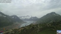 Archiv Foto Webcam Riederalp - Aletschgletscher 07:00