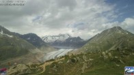 Archiv Foto Webcam Riederalp - Aletschgletscher 13:00