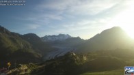 Archiv Foto Webcam Riederalp - Aletschgletscher 05:00