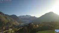 Archiv Foto Webcam Riederalp - Aletschgletscher 06:00