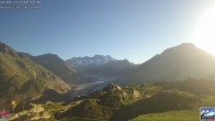 Archiv Foto Webcam Riederalp - Aletschgletscher 06:00