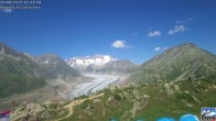 Archiv Foto Webcam Riederalp - Aletschgletscher 13:00