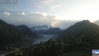 Archiv Foto Webcam Riederalp - Aletschgletscher 05:00