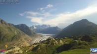 Archiv Foto Webcam Riederalp - Aletschgletscher 07:00