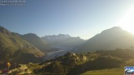 Archiv Foto Webcam Riederalp - Aletschgletscher 06:00