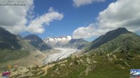 Archiv Foto Webcam Riederalp - Aletschgletscher 11:00