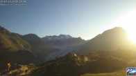 Archiv Foto Webcam Riederalp - Aletschgletscher 05:00