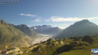 Archiv Foto Webcam Riederalp - Aletschgletscher 07:00