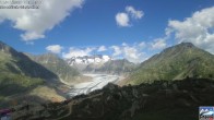 Archiv Foto Webcam Riederalp - Aletschgletscher 11:00