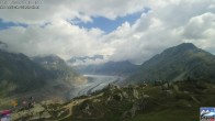 Archiv Foto Webcam Riederalp - Aletschgletscher 09:00