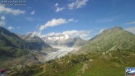 Archiv Foto Webcam Riederalp - Aletschgletscher 15:00