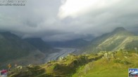 Archiv Foto Webcam Riederalp - Aletschgletscher 19:00