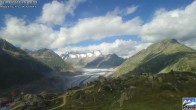 Archiv Foto Webcam Riederalp - Aletschgletscher 15:00