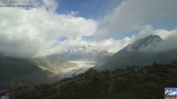 Archiv Foto Webcam Riederalp - Aletschgletscher 11:00