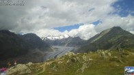 Archiv Foto Webcam Riederalp - Aletschgletscher 13:00