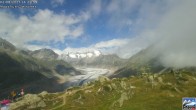 Archiv Foto Webcam Riederalp - Aletschgletscher 13:00