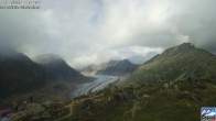 Archiv Foto Webcam Riederalp - Aletschgletscher 17:00