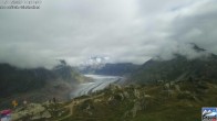 Archiv Foto Webcam Riederalp - Aletschgletscher 09:00