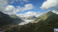 Archiv Foto Webcam Riederalp - Aletschgletscher 15:00