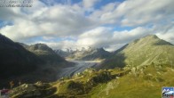 Archiv Foto Webcam Riederalp - Aletschgletscher 17:00