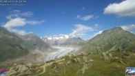 Archiv Foto Webcam Riederalp - Aletschgletscher 13:00