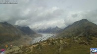 Archiv Foto Webcam Riederalp - Aletschgletscher 11:00