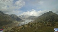 Archiv Foto Webcam Riederalp - Aletschgletscher 12:00