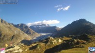 Archiv Foto Webcam Riederalp - Aletschgletscher 08:00