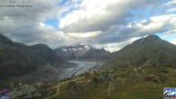 Archiv Foto Webcam Riederalp - Aletschgletscher 17:00
