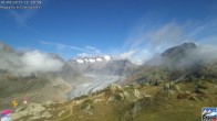 Archiv Foto Webcam Riederalp - Aletschgletscher 11:00
