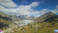 Archiv Foto Webcam Riederalp - Aletschgletscher 11:00