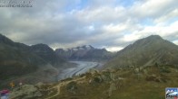 Archiv Foto Webcam Riederalp - Aletschgletscher 17:00