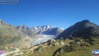 Archiv Foto Webcam Riederalp - Aletschgletscher 09:00