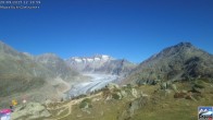 Archiv Foto Webcam Riederalp - Aletschgletscher 11:00