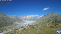 Archiv Foto Webcam Riederalp - Aletschgletscher 13:00