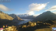 Archiv Foto Webcam Riederalp - Aletschgletscher 07:00