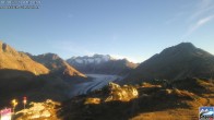 Archiv Foto Webcam Riederalp - Aletschgletscher 07:00