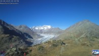 Archiv Foto Webcam Riederalp - Aletschgletscher 15:00